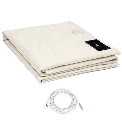 Herstel Aarding Laken Natuurlijke Energie Aarde Slaap Wit