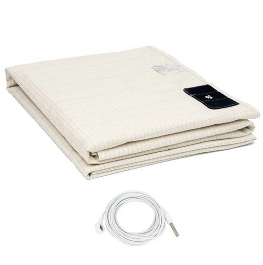 Herstel Aarding Laken Natuurlijke Energie Aarde Slaap Wit