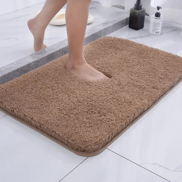Ultra-Zachte Badmat Antislip – Sneldrogend Microvezel 50 x 80 cm voor Luxe Comfort en Veiligheid in de Badkamer Badmatten SEREIN