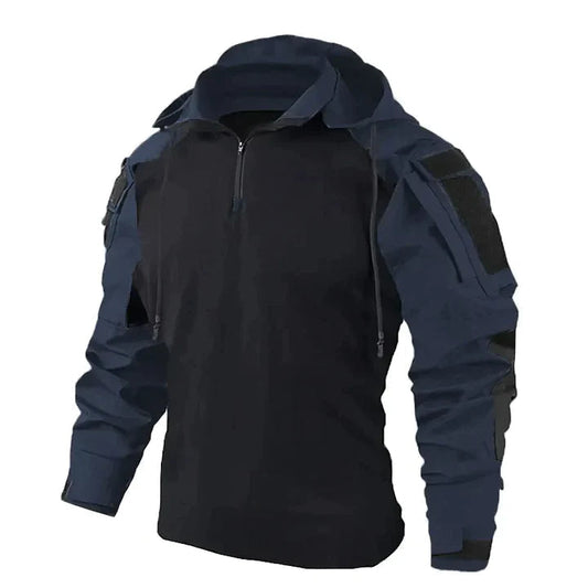 Stelvio | Tactische herenpullover met capuchon