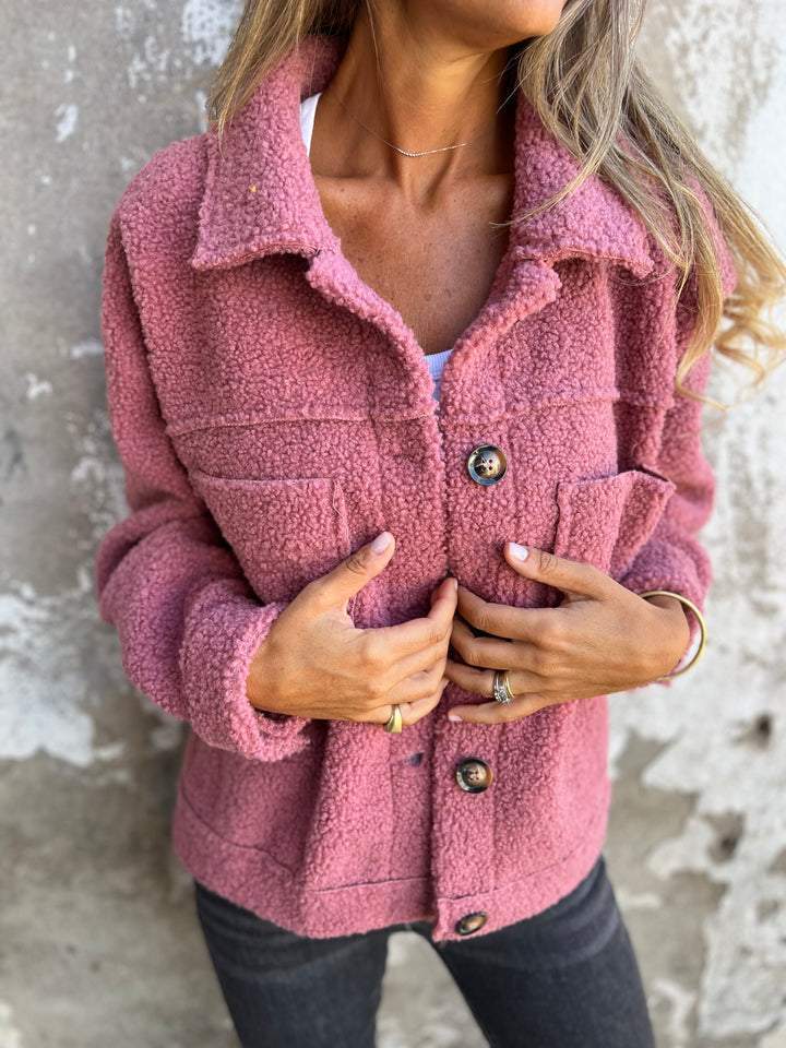 Estelle - Stijlvolle Blazer Jas Roze