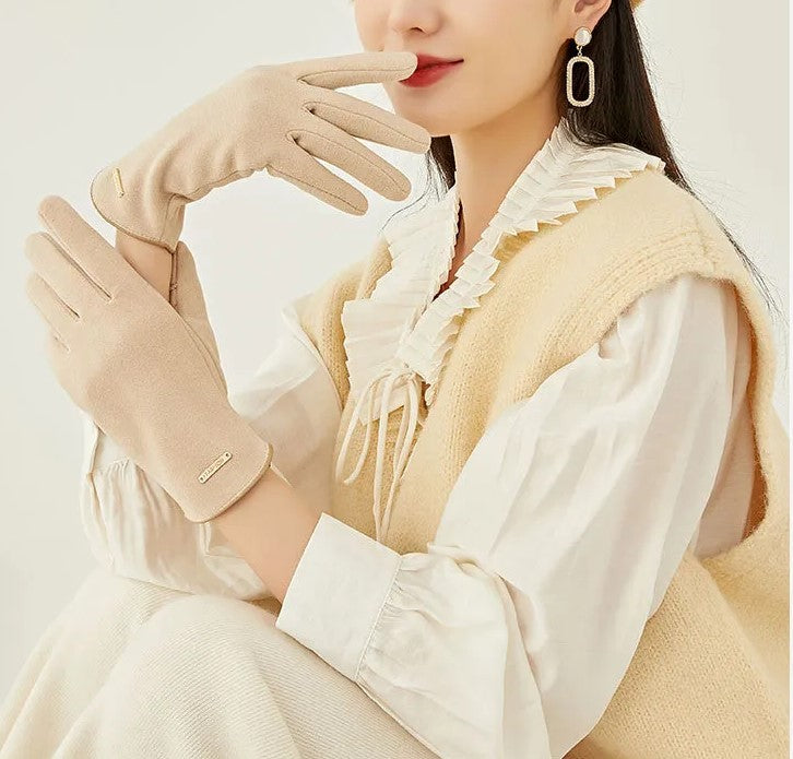 Klassieke & veelzijdige suède handschoenen