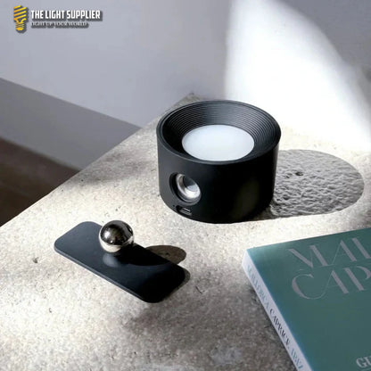 HUE - 360 Draadloze Verlichting Met Aanpasbare Helderheid Zwart