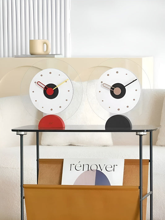 LumeEdge Klok - Minimalistische Tafelklok