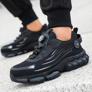 Veiligheidssneakers met Stalen Neus en Draaiknopsluiting
