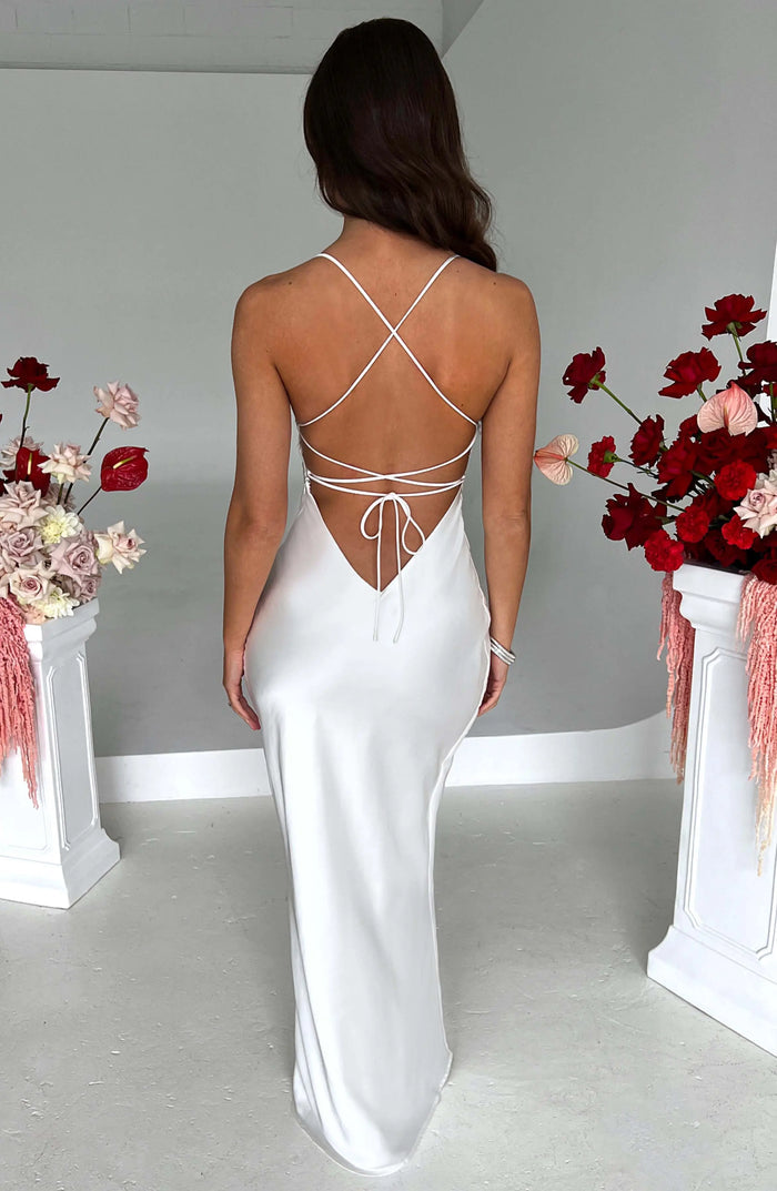 Eiland Dromen Dames Maxi Jurk – Luchtige Zomerjurk met Tropische Look