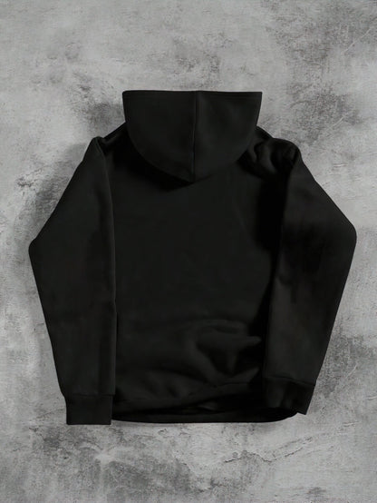 Heren Kerst Hoodie met Geometrisch Kerstman Patroon