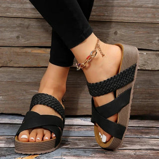 Sandalen Voor Ultiem Comfort En Ondersteuning Zwart (Bijna uitverkocht)