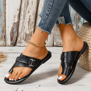 Leren Slippers Dames Voor Ultiem Comfort En Stijl Zwart