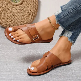 Leren Slippers Dames Voor Ultiem Comfort En Stijl Bruin