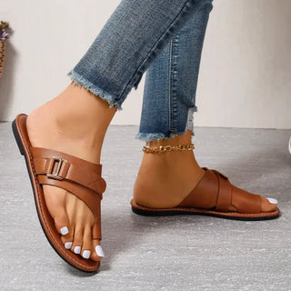 Leren Slippers Dames Voor Ultiem Comfort En Stijl Bruin