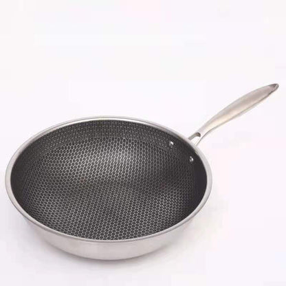KitchenPro | Antiaanbak RVS Koekenpan Voor Perfect Koken