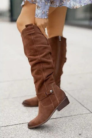 Laarzen Cowboy Dames Warmte Zachte Voering Comfort En Stijl Loop