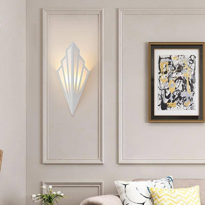Design Triangulaire LED Wandlamp Van Gekleurd Metaal