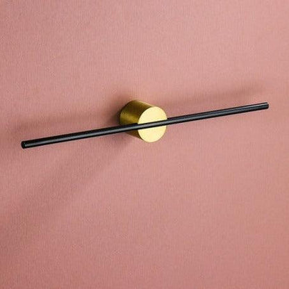 Moderne Handdoekhouder Van Metaal Voor Badkamer Decor Klein (40cm) Goud Zwart