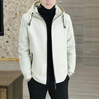 Heren Hoodie Vest Jack Trendy met Capuchon en Zakken