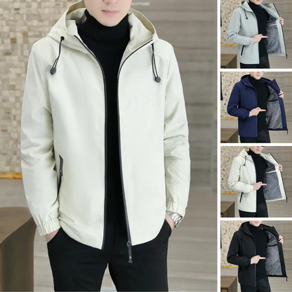 Heren Hoodie Vest Jack Trendy met Capuchon en Zakken
