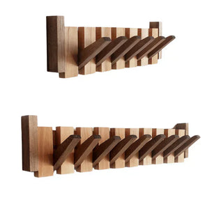Houten Pianohanger Kapstok Voor Elegante Kledingopslag