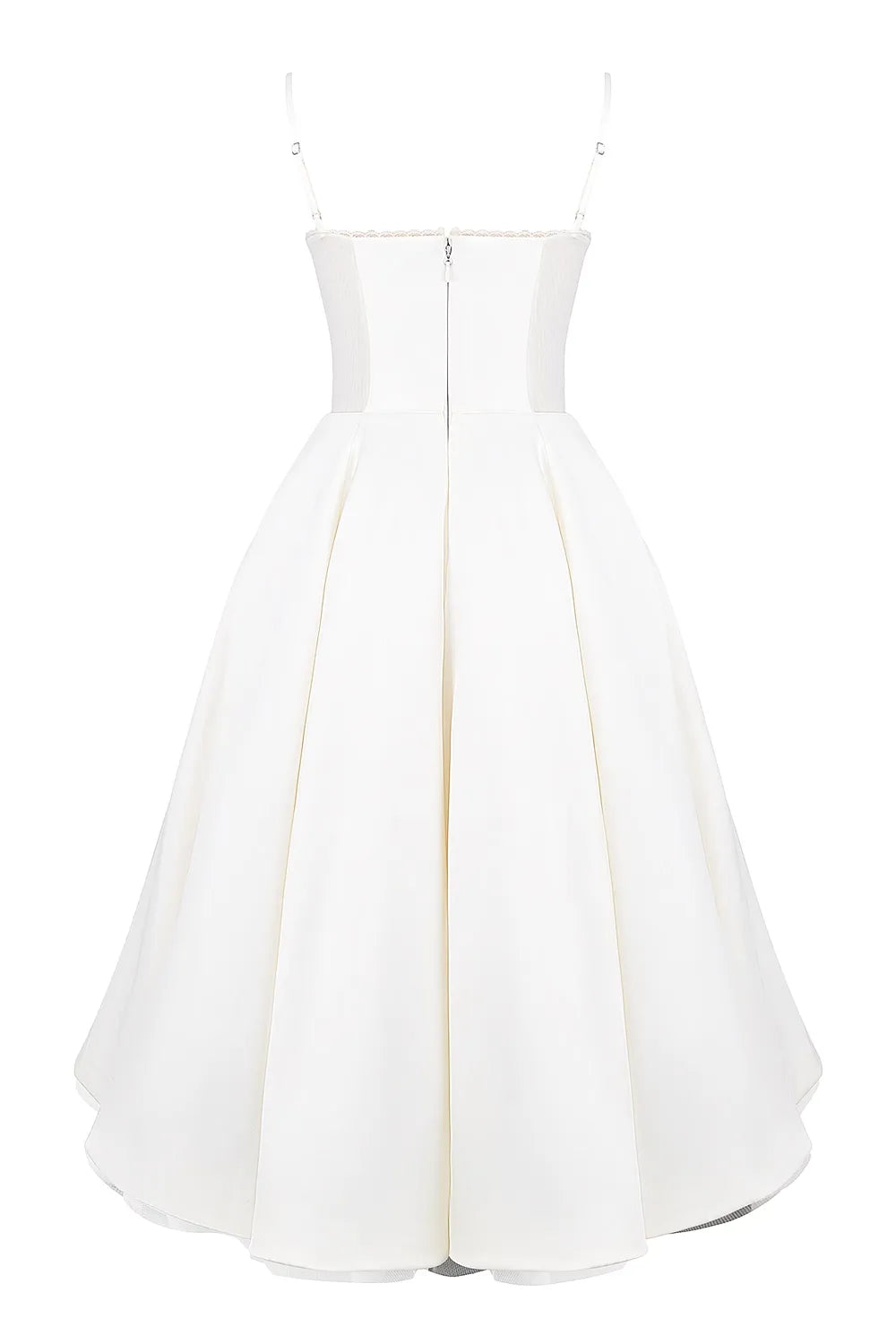 Selene Midi Jurk - Wit