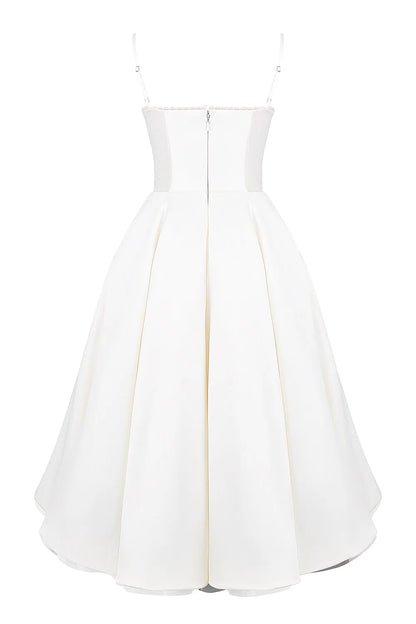 Selene Midi Jurk - Wit