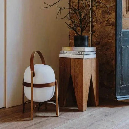 Buijou Tafellamp - Cesta Hout met Tijdloos Ontwerp en Elegant Design