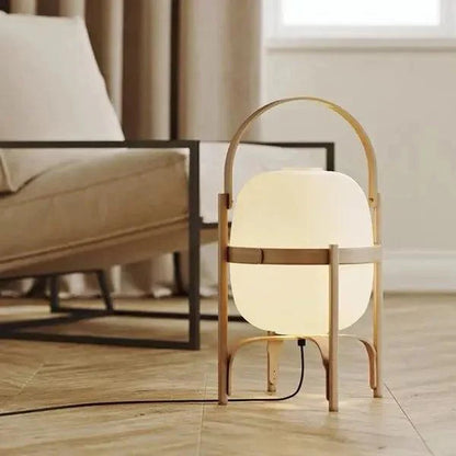 Buijou Tafellamp - Cesta Hout met Tijdloos Ontwerp en Elegant Design