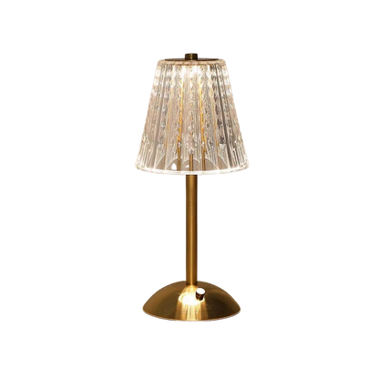 Buijou - Vintage Kristallen Tafellamp
