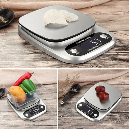 Digitale Keukenweegschaal met Capaciteit van 10 kg