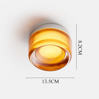 Mystic - Dimple Flush Mount Wandlamp