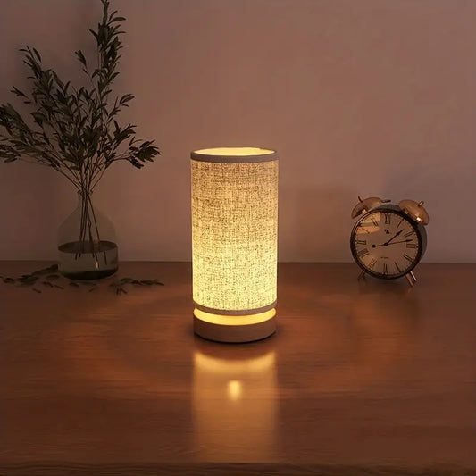 Eenvoudige & Creatieve Nachtlamp | Moderne Houten Tafellamp