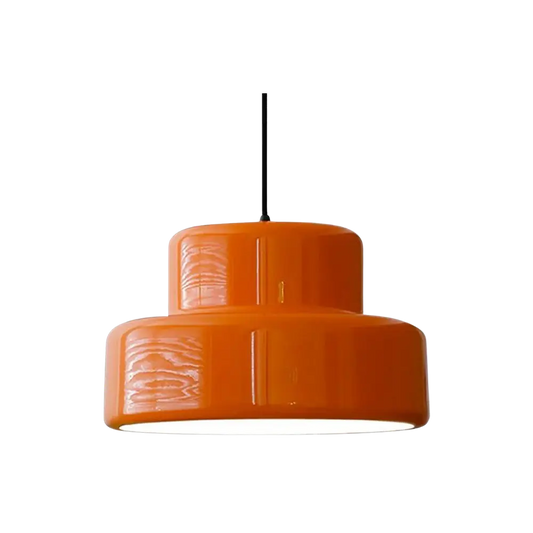 Eldra Interiors - Oranje Glazen Plafondlamp