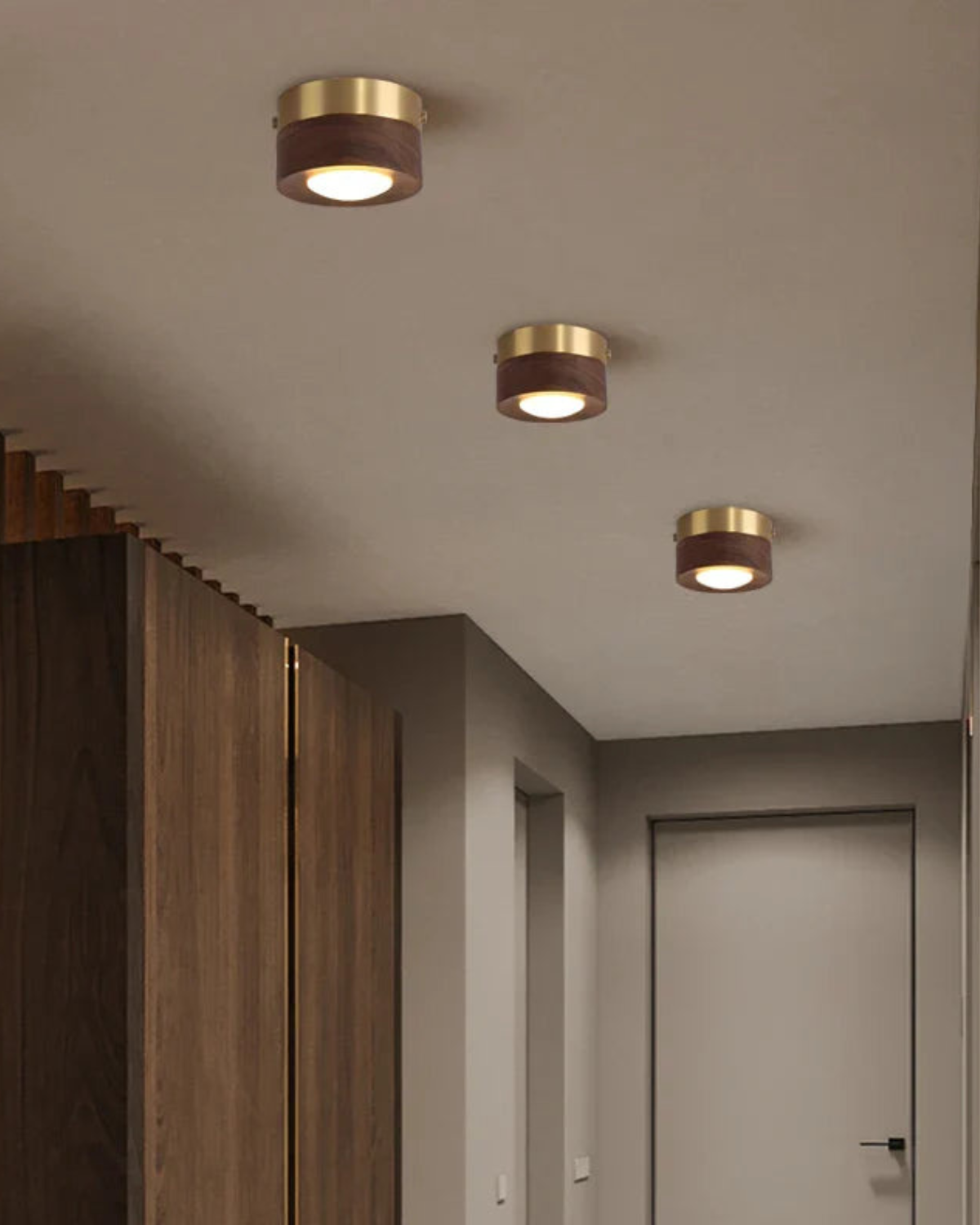Elesso Lampade Verlichting met Natuurlijke Houten Accenten
