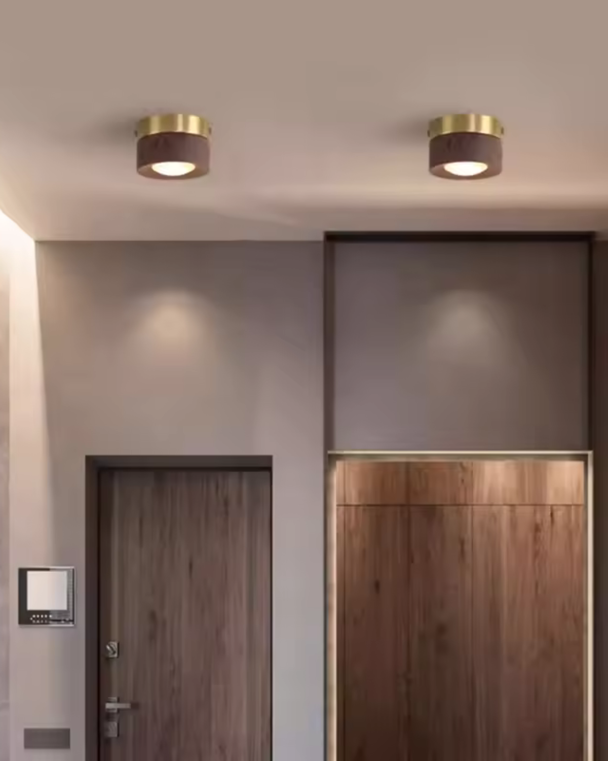 Elesso Lampade Verlichting met Natuurlijke Houten Accenten