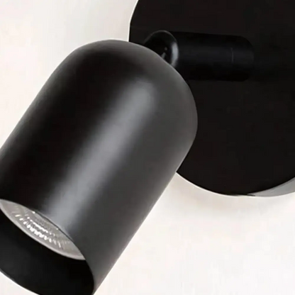 Fjordly - Minimalistische Zwarte Slaapkamer Wandlamp