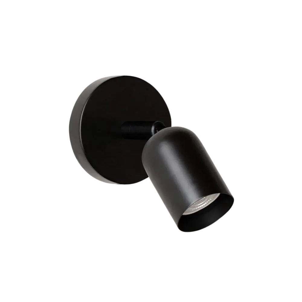 Fjordly - Minimalistische Zwarte Slaapkamer Wandlamp