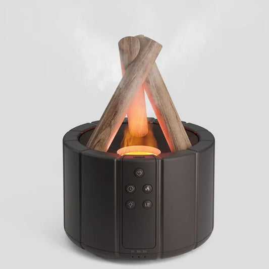 Forever Bonfire Diffuser - Vuur Effect Geur Verspreider Zwart