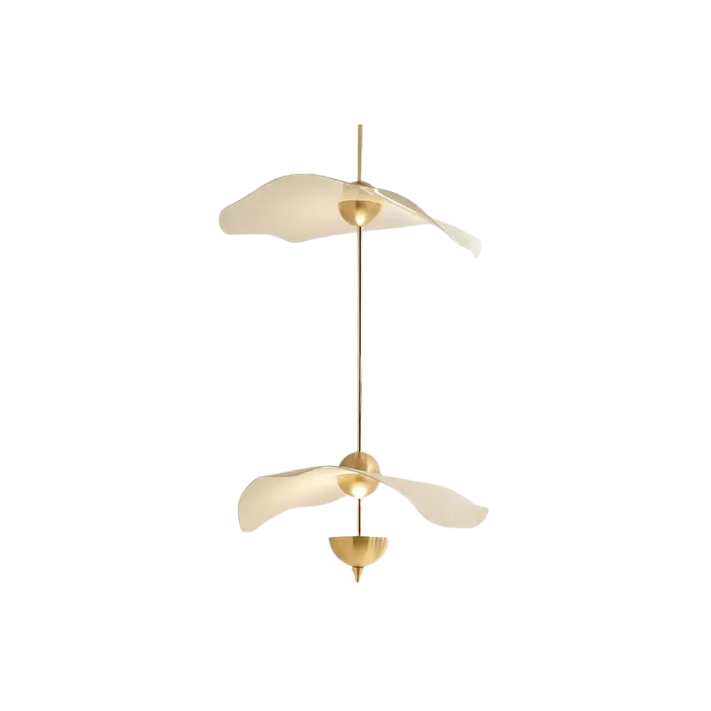 Fulgido - Artistieke Moderne 'Leaf' hanglamp Leara