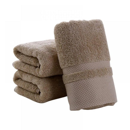 Katoenen Handdoeken, Badkamer Handdoeken Set,Ultra Zacht 35X75Cm Khaki One Size