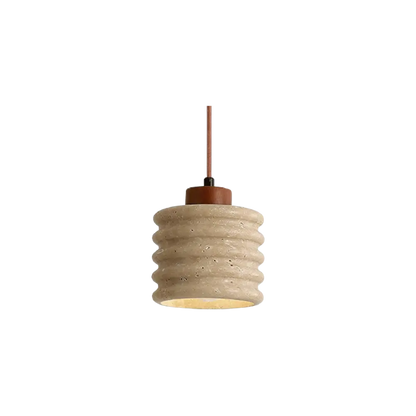 Kōmei - Japanse Hanglamp van Natuurlijke Steen voor Elegante Sfeer