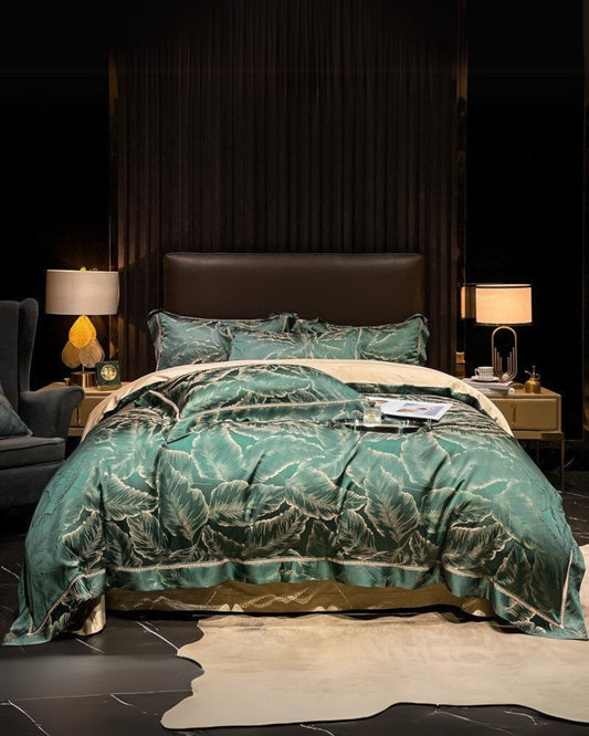 La Feuille Luxe Duvet Cover Set voor Slaapkamer
