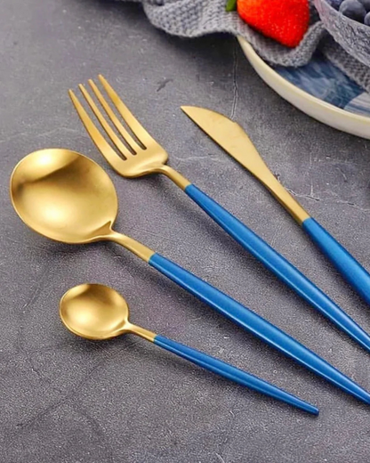 Lumino - Bestekset voor Elegante Diners Blauw