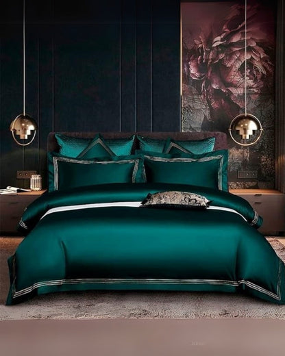 Beddingstar - La Nuit Luxe Bedding Set van Egyptisch Katoen Groen