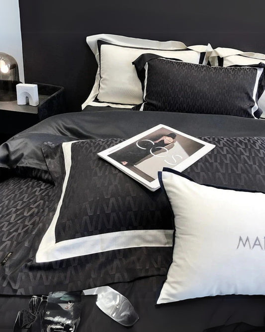 La Nuit – Luxe Beddengoed Voor Een Elegante Nacht Zwart Queen [200x230cm]