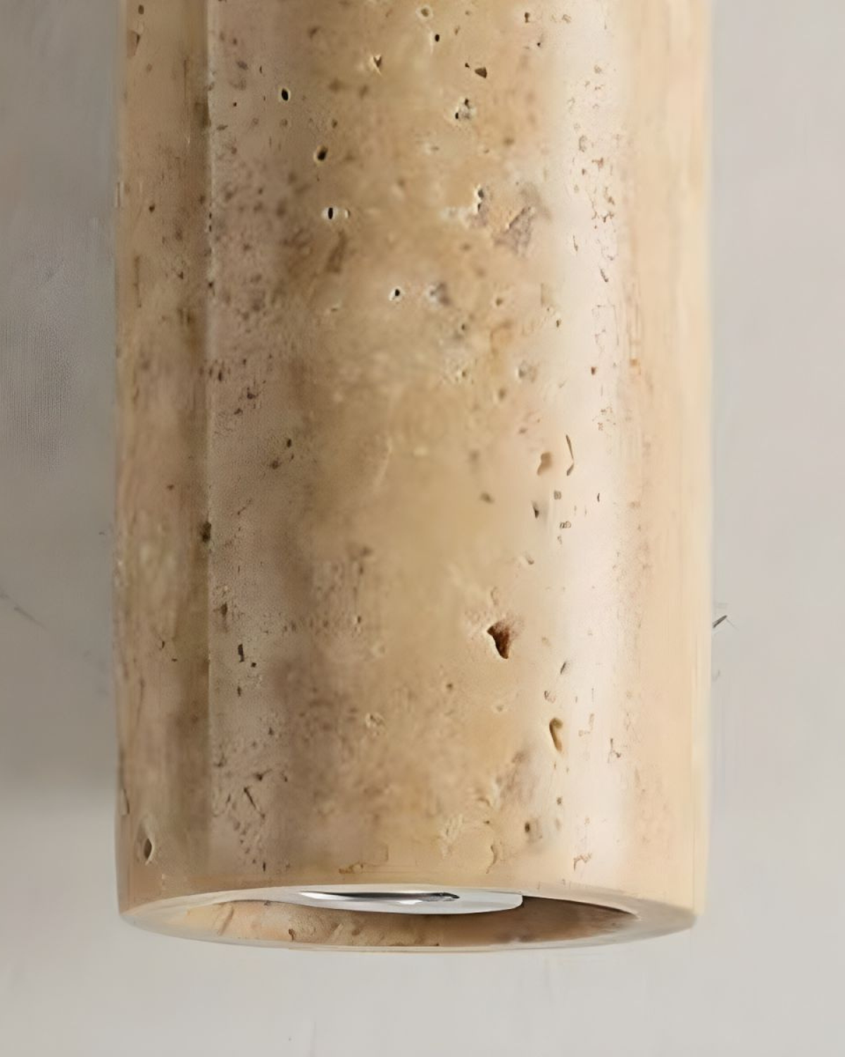 Lumino - Bloc Lamp van Natuursteen met Warme Gloed