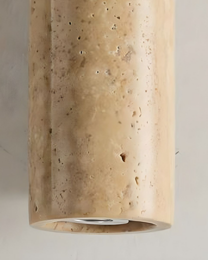 Lumino - Bloc Lamp van Natuursteen met Warme Gloed