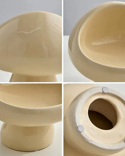 HUE Champignon - Chic Ceramische Houder voor Sleutels en Sieraden