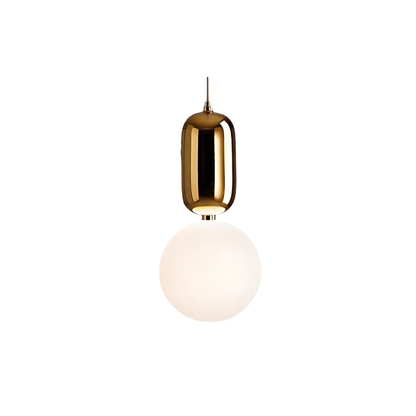 Lumino - Lustrous Gouden Hanglamp voor Elegant Interieur ⌀30cm