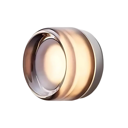 Lumino - Moderne Glazen Ronde Wandlamp