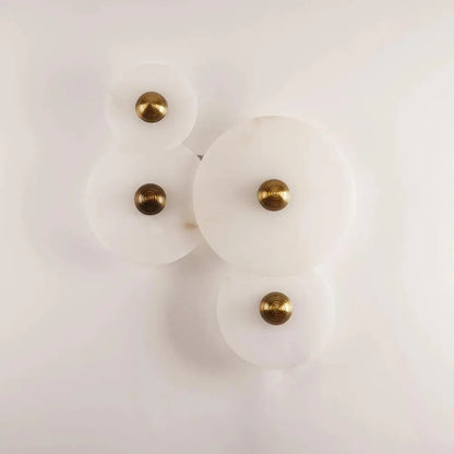 Lys & Ro - Wandlamp van Alabaster met Moderne Verlichting