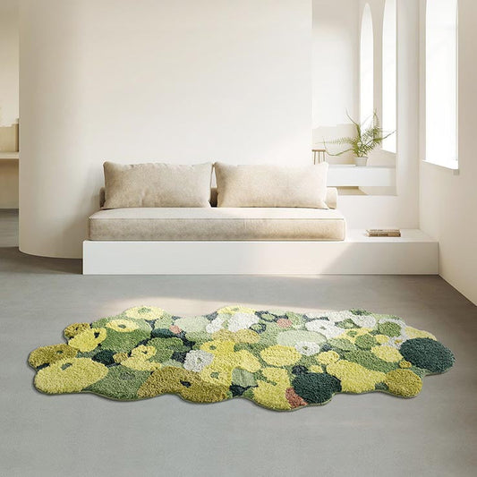 Magische Bloemen Tuin Antislip Vloerkleed - 80cm x 180cm